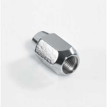 Ecrou de roue chrome 12X1,50 pour clé de 19 mm Toyota - Mitsubishi - Ford Ranger