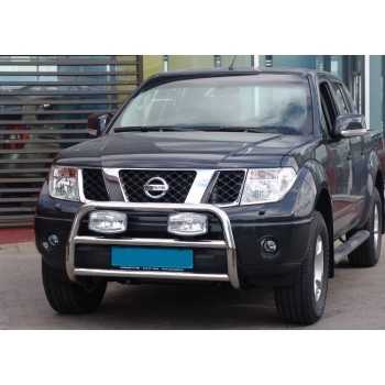 Medium bar inox 60 mm Nissan Navara D40 2005-2010