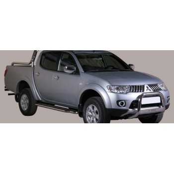 MEDIUM BAR INOX 63MM AVEC LA MARQUE MITSUBISHI L200 2010 - HOMOLOGU...