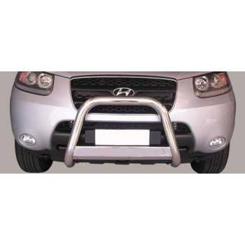 MEDIUM BAR INOX 63MM HYUNDAI SANTA FE 2006-2010 HOMOLOGUE CE