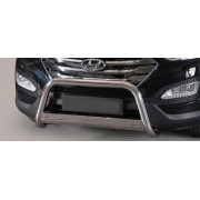 MEDIUM BAR INOX 63MM HYUNDAI SANTA FE 2012- HOMOLOGUE CE