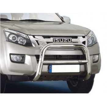MEDIUM BAR INOX 76MM ISUZU D-MAX 2012- HOMOLOGUE CE
