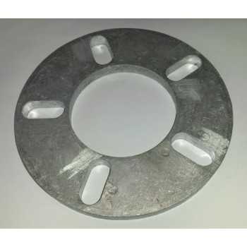 Elargisseur de voie 10 mm 5 Trous entraxe 95 mm à 130 mm