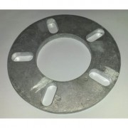 Elargisseur de voie 10 mm 5 Trous entraxe 95 mm à 130 mm
