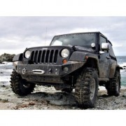 Pare chocs avant AFN avec support de treuil Jeep Wrangler JK 2007-