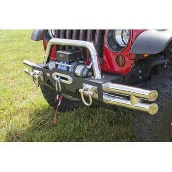 EMBOUT DE PARE CHOC TUBULAIRE INOX JEEP WRANGLER JK 2007-2018 JEEP