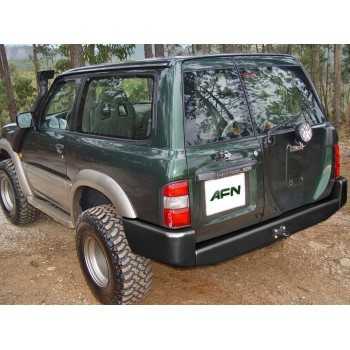 Pare choc AFN arrière noir Nissan GR Y61 1998-2005