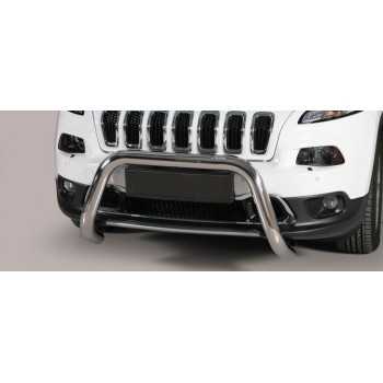 SUPER BAR INOX 76MM JEEP CHEROKEE KL 2014- HOMOLOGUE CE