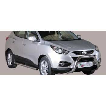 SUPER BAR INOX 76MM HYUNDAI IX35 HOMOLOGUE CE