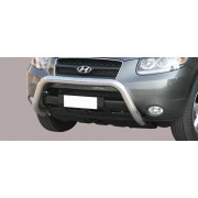 SUPER BAR INOX 76MM HYUNDAI SANTA FE 06-10 HOMOLOGUE CE