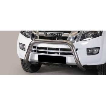 SUPER BAR INOX 76MM ISUZU D-MAX 2012- DOUBLE CAB HOMOLOGUE CE