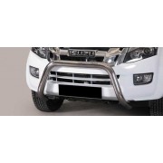 SUPER BAR INOX 76MM ISUZU D-MAX 2012- DOUBLE CAB HOMOLOGUE CE