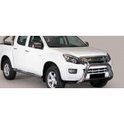 SUPER BAR INOX 76MM ISUZU D-MAX 2012+ DOUBLE CAB