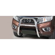 Big bar 63 mm inox Nissan Navara NP300 2016-