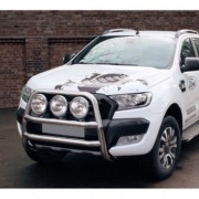 BIG BAR 70MM INOX Usage Hors Route FORD RANGER 2012-2017