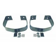 Demi pare choc arriere noir Jeep CJ ET Wrangler YJ 1976-1995