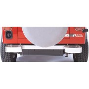 Demi pare choc arriere inox Jeep CJ ET Wrangler YJ 1976-1995