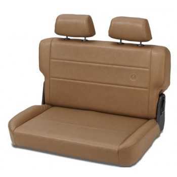 Banquette vinyl beige TRAILMAX™ II arrière Jeep CJ / Wrangler 1955-1995