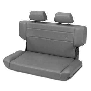 Banquette vinyl grise TRAILMAX™ II arriere Jeep Wrangler 1997-2006