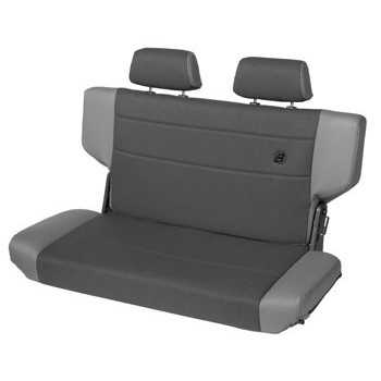 Banquette tissu grise TRAILMAX™ II arière Jeep Wrangler 1997 à 2006
