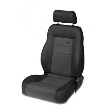 Siege TRAILMAX™ II pro tissu noir Jeep CJ & Wrangler, 76-06