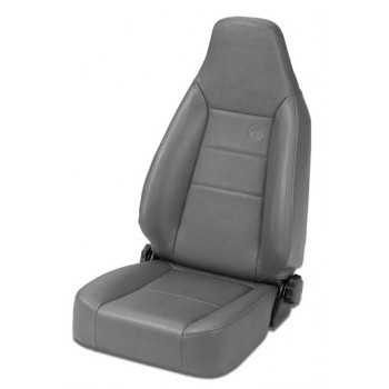 Siege Bestop® TRAILMAX™ II sport vinyl gris Jeep CJ & Wrangler, 76-06