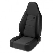 Siege TRAILMAX™ II sport tissu noir Jeep CJ & Wrangler, 76-06
