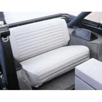 HOUSSE DE BANQUETTE ARRIERE GRISE JEEP CJ 5 CJ 7 JEEP WRANGLER 1965...