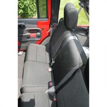Housse de banquette arrière noir Jeep Wrangler JK 2007-2018 4 porte...