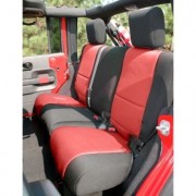 HOUSSE DE BANQUETTE ARRIERE ROUGE JEEP WRANGLER JK 2 Portes 2007- JEEP