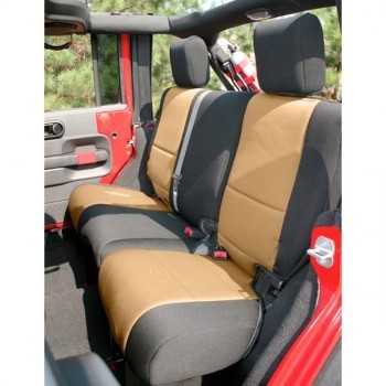 HOUSSE DE BANQUETTE ARRIERE BEIGE JEEP WRANGLER JK 2 Portes 2007- JEEP