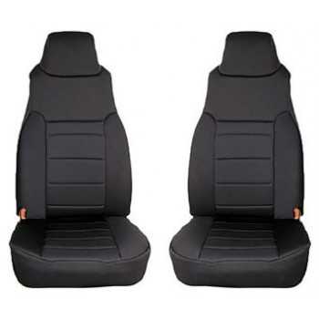 Housse de siege avant NEOPRENE noir Jeep Wrangler TJ 1997-2002