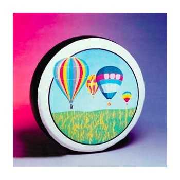 Housse de roue avec motif MONTGOLFIERE