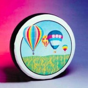 Housse de roue avec motif MONTGOLFIERE