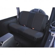 Housse de banquette arrière coton noir Jeep Wrangler TJ 1997-2002