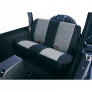 Housse de banquette arrière néoprene noir/gris Jeep Wrangler TJ 2003-2006