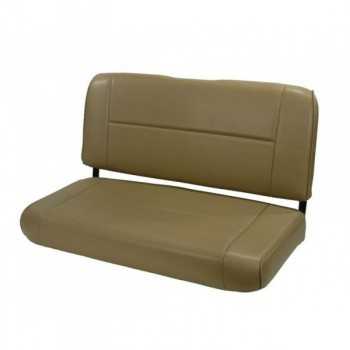 Banquette arrière vinyl marron Jeep CJ-Wrangler 1955-1995