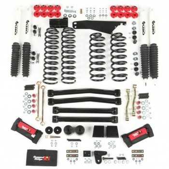 Kit suspension RUGGED RIDGE 100 MM Jeep Wrangler JK 2 et 4 portes 2007-2018