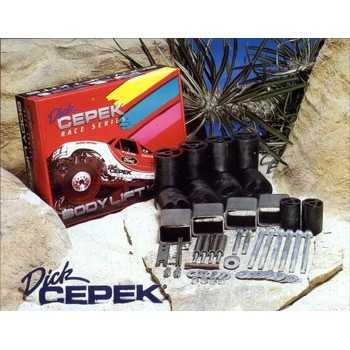 Kit body lift Jeep Wrangler YJ 86-95 BOITE AUTOMATIQUE 50 M-M