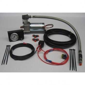 Compresseur MAD pour compensateur de charge simple manomètre 12 Volts
