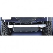 Couvre chassis arrière inox Jeep Wrangler de 1997 à 2006