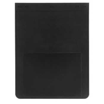 Bavette caoutchouc plain black