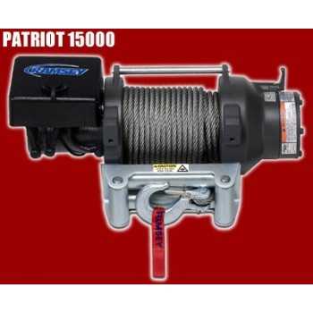 TREUIL PATRIOT 15000 12 Volts 6 800 Kg - 5,5 ch