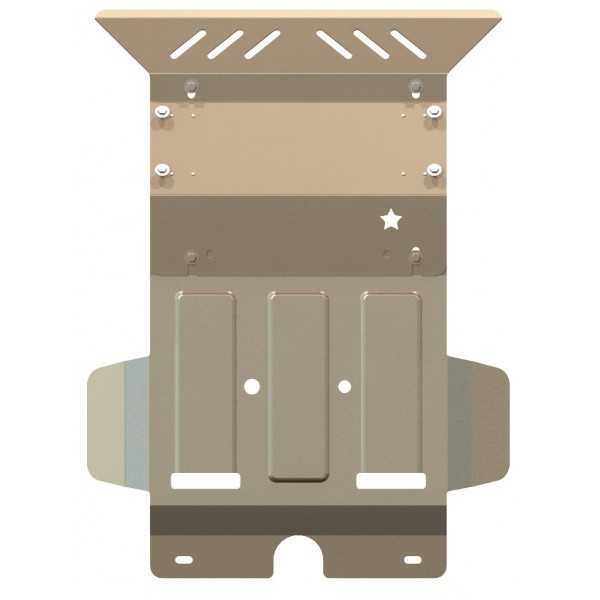 Blindage aluminium moteur Toyota Hilux Vigo 11-2005-2015