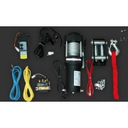 Treuil de quad 12 Volts 1360 Kg 1,5 cv