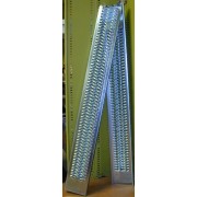 PAIRE DE RAMPES ACIER 190 CM 400 KG LARGEUR 23 CM