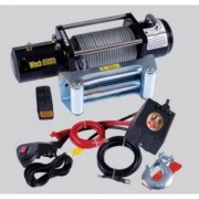 TREUIL ELECTRIQUE 12 V 4300 kgs 9500 Lbs AVEC COMMANDE RADIO