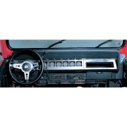 Couvre tableaux de bord inox jeep Wrangler 87-95