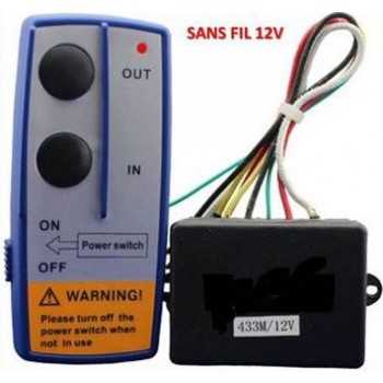 Radio commande universel pour treuil 12V