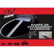 Rampe de chargement aluminium Dimensions (L x l) : 150 x 21,5 cm
